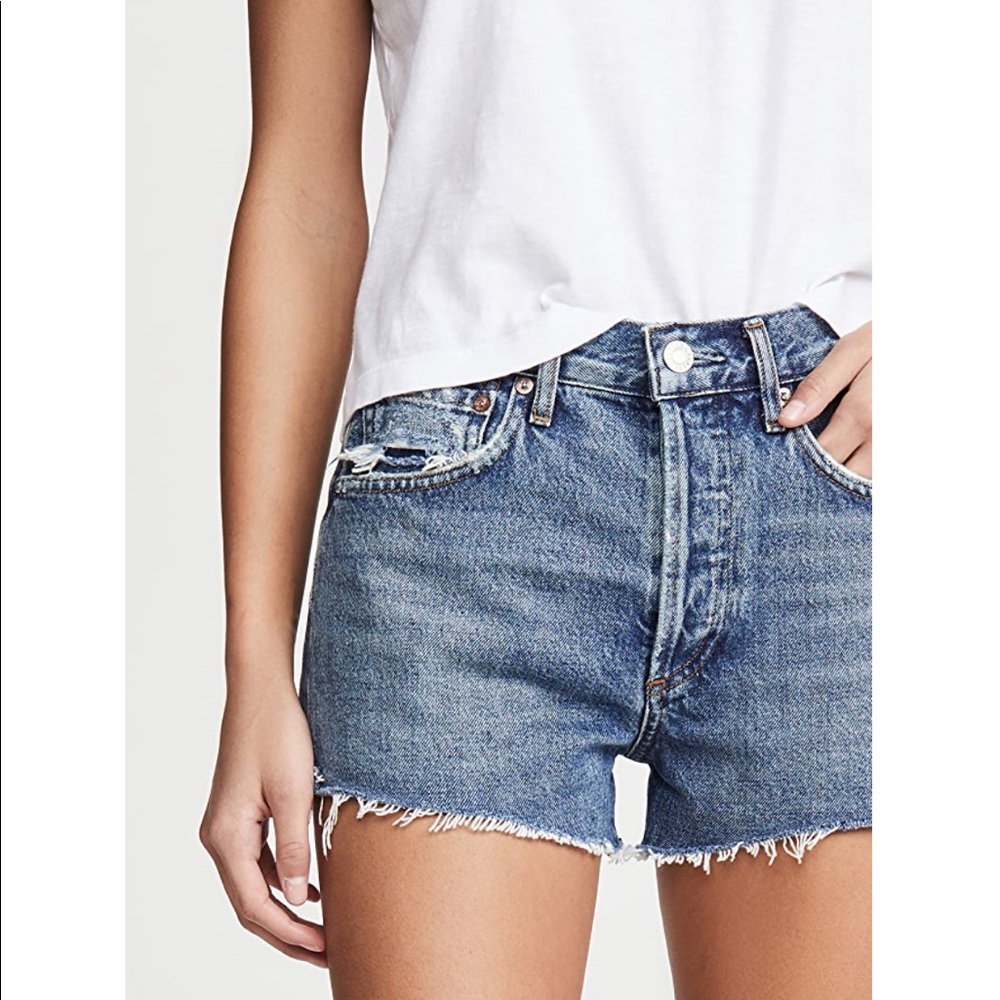 AGOLDE Parker Vintage Cutoff Shorts Lowkey